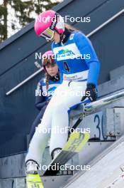 12.10.2024, Oberhof, Germany (GER): Kathrin Mark (GER) - German Championships Nordic Combined men and women, individual gundersen HS100/5km women, Oberhof (GER). www.nordicfocus.com. © Volk/NordicFocus. Every downloaded picture is fee-liable.