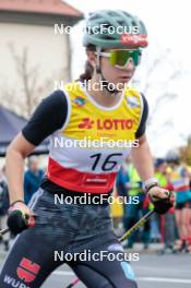 12.10.2024, Oberhof, Germany (GER): Fabienne Klumpp (GER) - German Championships Nordic Combined men and women, individual gundersen HS100/5km women, Oberhof (GER). www.nordicfocus.com. © Volk/NordicFocus. Every downloaded picture is fee-liable.