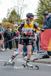 12.10.2024, Oberhof, Germany (GER): Anne Haeckel (GER) - German Championships Nordic Combined men and women, individual gundersen HS100/5km women, Oberhof (GER). www.nordicfocus.com. © Volk/NordicFocus. Every downloaded picture is fee-liable.