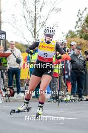 12.10.2024, Oberhof, Germany (GER): Magdalena Burger (GER) - German Championships Nordic Combined men and women, individual gundersen HS100/5km women, Oberhof (GER). www.nordicfocus.com. © Volk/NordicFocus. Every downloaded picture is fee-liable.