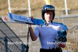 11.10.2024, Oberhof, Germany (GER): unidentified athlete - German Championships Nordic Combined men and women, individual gundersen HS100/5km women, training, Oberhof (GER). www.nordicfocus.com. © Volk/NordicFocus. Every downloaded picture is fee-liable.