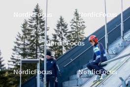 12.10.2024, Oberhof, Germany (GER): Jenny Nowak (GER) - German Championships Nordic Combined men and women, individual gundersen HS100/5km women, Oberhof (GER). www.nordicfocus.com. © Volk/NordicFocus. Every downloaded picture is fee-liable.