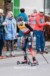 12.10.2024, Oberhof, Germany (GER): Trine Goepfert (GER) - German Championships Nordic Combined men and women, individual gundersen HS100/5km women, Oberhof (GER). www.nordicfocus.com. © Volk/NordicFocus. Every downloaded picture is fee-liable.