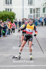 12.10.2024, Oberhof, Germany (GER): Jenny Nowak (GER) - German Championships Nordic Combined men and women, individual gundersen HS100/5km women, Oberhof (GER). www.nordicfocus.com. © Volk/NordicFocus. Every downloaded picture is fee-liable.