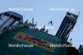 11.10.2024, Oberhof, Germany (GER): unidentified athlete - German Championships Nordic Combined men and women, individual gundersen HS100/5km women, training, Oberhof (GER). www.nordicfocus.com. © Volk/NordicFocus. Every downloaded picture is fee-liable.