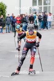 12.10.2024, Oberhof, Germany (GER): Trine Goepfert (GER) - German Championships Nordic Combined men and women, individual gundersen HS100/5km women, Oberhof (GER). www.nordicfocus.com. © Volk/NordicFocus. Every downloaded picture is fee-liable.