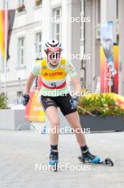 12.10.2024, Oberhof, Germany (GER): Maria Gerboth (GER) - German Championships Nordic Combined men and women, individual gundersen HS100/5km women, Oberhof (GER). www.nordicfocus.com. © Volk/NordicFocus. Every downloaded picture is fee-liable.