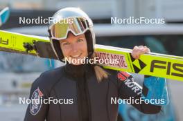 11.10.2024, Oberhof, Germany (GER): Svenja Wuerth (GER) - German Championships Nordic Combined men and women, individual gundersen HS100/5km women, training, Oberhof (GER). www.nordicfocus.com. © Volk/NordicFocus. Every downloaded picture is fee-liable.