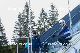 12.10.2024, Oberhof, Germany (GER): Amelie Steiner (GER) - German Championships Nordic Combined men and women, individual gundersen HS100/5km women, Oberhof (GER). www.nordicfocus.com. © Volk/NordicFocus. Every downloaded picture is fee-liable.