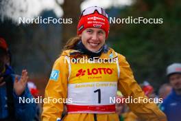 12.10.2024, Oberhof, Germany (GER): Jenny Nowak (GER) - German Championships Nordic Combined men and women, individual gundersen HS100/5km women, Oberhof (GER). www.nordicfocus.com. © Volk/NordicFocus. Every downloaded picture is fee-liable.