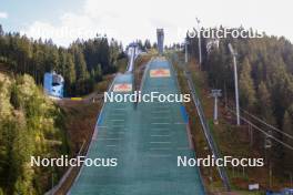 11.10.2024, Oberhof, Germany (GER): Skijumps at Kanzlersgrund, Oberhof (GER)  - German Championships Nordic Combined men and women, individual gundersen HS100/5km women, training, Oberhof (GER). www.nordicfocus.com. © Volk/NordicFocus. Every downloaded picture is fee-liable.