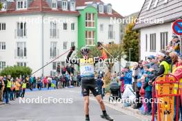 13.10.2024, Oberhof, Germany (GER): David Mach (GER) - German Championships Nordic Combined men and women, team sprint  HS140/15km men, Oberhof (GER). www.nordicfocus.com. © Volk/NordicFocus. Every downloaded picture is fee-liable.