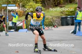 13.10.2024, Oberhof, Germany (GER): David Mach (GER) - German Championships Nordic Combined men and women, team sprint  HS140/15km men, Oberhof (GER). www.nordicfocus.com. © Volk/NordicFocus. Every downloaded picture is fee-liable.