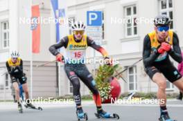 13.10.2024, Oberhof, Germany (GER): Nick Schoenfeld (GER) - German Championships Nordic Combined men and women, team sprint  HS140/15km men, Oberhof (GER). www.nordicfocus.com. © Volk/NordicFocus. Every downloaded picture is fee-liable.