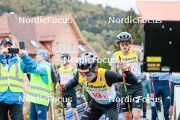 13.10.2024, Oberhof, Germany (GER): Jonathan Graebert (GER) - German Championships Nordic Combined men and women, team sprint  HS140/15km men, Oberhof (GER). www.nordicfocus.com. © Volk/NordicFocus. Every downloaded picture is fee-liable.