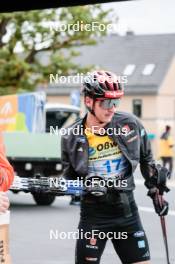 13.10.2024, Oberhof, Germany (GER): Julian Schmid (GER) - German Championships Nordic Combined men and women, team sprint  HS140/15km men, Oberhof (GER). www.nordicfocus.com. © Volk/NordicFocus. Every downloaded picture is fee-liable.