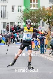 13.10.2024, Oberhof, Germany (GER): David Mach (GER) - German Championships Nordic Combined men and women, team sprint  HS140/15km men, Oberhof (GER). www.nordicfocus.com. © Volk/NordicFocus. Every downloaded picture is fee-liable.