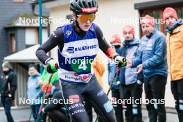 13.10.2024, Oberhof, Germany (GER): Anne Haeckel (GER) - German Championships Nordic Combined men and women, team sprint  HS100/9km women, Oberhof (GER). www.nordicfocus.com. © Volk/NordicFocus. Every downloaded picture is fee-liable.