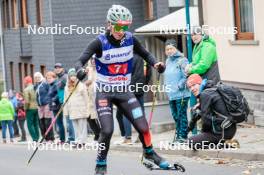 13.10.2024, Oberhof, Germany (GER): Fabienne Klumpp (GER) - German Championships Nordic Combined men and women, team sprint  HS100/9km women, Oberhof (GER). www.nordicfocus.com. © Volk/NordicFocus. Every downloaded picture is fee-liable.