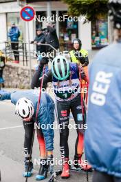 13.10.2024, Oberhof, Germany (GER): Cindy Haasch (GER) - German Championships Nordic Combined men and women, team sprint  HS100/9km women, Oberhof (GER). www.nordicfocus.com. © Volk/NordicFocus. Every downloaded picture is fee-liable.