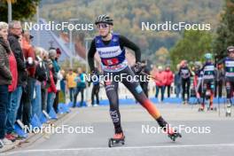 13.10.2024, Oberhof, Germany (GER): Trine Goepfert (GER) - German Championships Nordic Combined men and women, team sprint  HS100/9km women, Oberhof (GER). www.nordicfocus.com. © Volk/NordicFocus. Every downloaded picture is fee-liable.