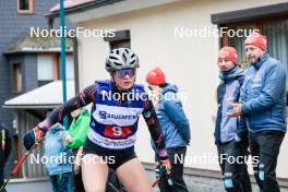 13.10.2024, Oberhof, Germany (GER): Kathrin Mark (GER) - German Championships Nordic Combined men and women, team sprint  HS100/9km women, Oberhof (GER). www.nordicfocus.com. © Volk/NordicFocus. Every downloaded picture is fee-liable.