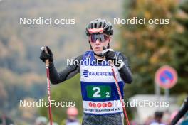 13.10.2024, Oberhof, Germany (GER): Jenny Nowak (GER) - German Championships Nordic Combined men and women, team sprint  HS100/9km women, Oberhof (GER). www.nordicfocus.com. © Volk/NordicFocus. Every downloaded picture is fee-liable.