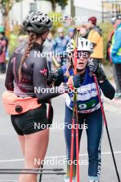 13.10.2024, Oberhof, Germany (GER): Finja Eichel (GER) - German Championships Nordic Combined men and women, team sprint  HS100/9km women, Oberhof (GER). www.nordicfocus.com. © Volk/NordicFocus. Every downloaded picture is fee-liable.