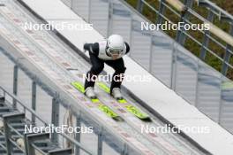 28.09.2024, Hinzenbach, Austria (AUT): David Haagen (AUT) - Summer Grand Prix ski jumping, individual HS90, Hinzenbach (AUT). www.nordicfocus.com. © Volk/NordicFocus. Every downloaded picture is fee-liable