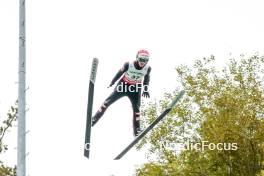 28.09.2024, Hinzenbach, Austria (AUT): Michael Hayboeck (AUT) - Summer Grand Prix ski jumping, individual HS90, Hinzenbach (AUT). www.nordicfocus.com. © Volk/NordicFocus. Every downloaded picture is fee-liable