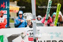 28.09.2024, Hinzenbach, Austria (AUT): Ziga Jelar (SLO) - Summer Grand Prix ski jumping, individual HS90, Hinzenbach (AUT). www.nordicfocus.com. © Volk/NordicFocus. Every downloaded picture is fee-liable