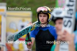 27.09.2024, Hinzenbach, Austria (AUT): Kasperi Valto (FIN) - Summer Grand Prix ski jumping, training HS90, Hinzenbach (AUT). www.nordicfocus.com. © Volk/NordicFocus. Every downloaded picture is fee-liable