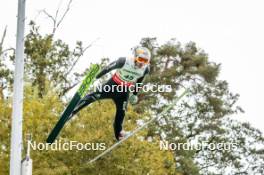 28.09.2024, Hinzenbach, Austria (AUT): Killian Peier (SUI) - Summer Grand Prix ski jumping, individual HS90, Hinzenbach (AUT). www.nordicfocus.com. © Volk/NordicFocus. Every downloaded picture is fee-liable