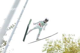 28.09.2024, Hinzenbach, Austria (AUT): Hannes Landerer (AUT) - Summer Grand Prix ski jumping, individual HS90, Hinzenbach (AUT). www.nordicfocus.com. © Volk/NordicFocus. Every downloaded picture is fee-liable