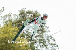 28.09.2024, Hinzenbach, Austria (AUT): Andre Fussenegger (AUT) - Summer Grand Prix ski jumping, individual HS90, Hinzenbach (AUT). www.nordicfocus.com. © Volk/NordicFocus. Every downloaded picture is fee-liable