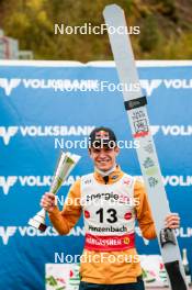 28.09.2024, Hinzenbach, Austria (AUT): Andreas Wellinger (GER) - Summer Grand Prix ski jumping, individual HS90, Hinzenbach (AUT). www.nordicfocus.com. © Volk/NordicFocus. Every downloaded picture is fee-liable