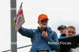 28.09.2024, Hinzenbach, Austria (AUT): Coach Stefan Horngacher (GER)  - Summer Grand Prix ski jumping, individual HS90, Hinzenbach (AUT). www.nordicfocus.com. © Volk/NordicFocus. Every downloaded picture is fee-liable