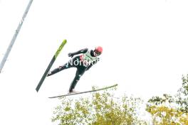 28.09.2024, Hinzenbach, Austria (AUT): Karl Geiger (GER) - Summer Grand Prix ski jumping, individual HS90, Hinzenbach (AUT). www.nordicfocus.com. © Volk/NordicFocus. Every downloaded picture is fee-liable