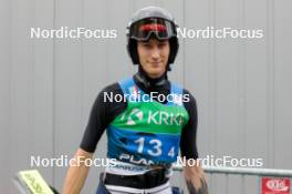 27.09.2024, Hinzenbach, Austria (AUT): Adrian Tittel (GER) - Summer Grand Prix ski jumping, training HS90, Hinzenbach (AUT). www.nordicfocus.com. © Volk/NordicFocus. Every downloaded picture is fee-liable