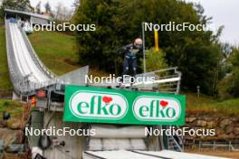 27.09.2024, Hinzenbach, Austria (AUT): Pius Paschke (GER) - Summer Grand Prix ski jumping, training HS90, Hinzenbach (AUT). www.nordicfocus.com. © Volk/NordicFocus. Every downloaded picture is fee-liable