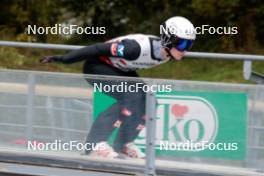 28.09.2024, Hinzenbach, Austria (AUT): Niklas Bachlinger (AUT) - Summer Grand Prix ski jumping, individual HS90, Hinzenbach (AUT). www.nordicfocus.com. © Volk/NordicFocus. Every downloaded picture is fee-liable