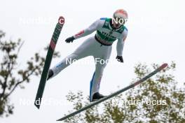 27.09.2024, Hinzenbach, Austria (AUT): Pawel Wasek (POL) - Summer Grand Prix ski jumping, training HS90, Hinzenbach (AUT). www.nordicfocus.com. © Volk/NordicFocus. Every downloaded picture is fee-liable