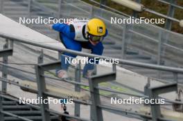 28.09.2024, Hinzenbach, Austria (AUT): Vilho Palosaari (FIN) - Summer Grand Prix ski jumping, individual HS90, Hinzenbach (AUT). www.nordicfocus.com. © Volk/NordicFocus. Every downloaded picture is fee-liable