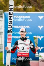 28.09.2024, Hinzenbach, Austria (AUT): Daniel Tschofenig (AUT) - Summer Grand Prix ski jumping, individual HS90, Hinzenbach (AUT). www.nordicfocus.com. © Volk/NordicFocus. Every downloaded picture is fee-liable