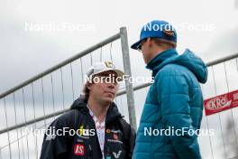 28.09.2024, Hinzenbach, Austria (AUT): Coach Janne Happonen (FIN)  - Summer Grand Prix ski jumping, individual HS90, Hinzenbach (AUT). www.nordicfocus.com. © Volk/NordicFocus. Every downloaded picture is fee-liable