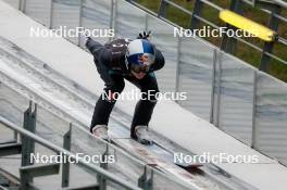 27.09.2024, Hinzenbach, Austria (AUT): Andreas Wellinger (GER) - Summer Grand Prix ski jumping, training HS90, Hinzenbach (AUT). www.nordicfocus.com. © Volk/NordicFocus. Every downloaded picture is fee-liable