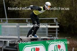 28.09.2024, Hinzenbach, Austria (AUT): Alex Insam (ITA) - Summer Grand Prix ski jumping, individual HS90, Hinzenbach (AUT). www.nordicfocus.com. © Volk/NordicFocus. Every downloaded picture is fee-liable