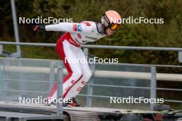 28.09.2024, Hinzenbach, Austria (AUT): Jan Hoerl (AUT) - Summer Grand Prix ski jumping, individual HS90, Hinzenbach (AUT). www.nordicfocus.com. © Volk/NordicFocus. Every downloaded picture is fee-liable