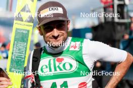 29.09.2024, Hinzenbach, Austria (AUT): Killian Peier (SUI) - Summer Grand Prix ski jumping, individual HS90, Hinzenbach (AUT). www.nordicfocus.com. © Volk/NordicFocus. Every downloaded picture is fee-liable