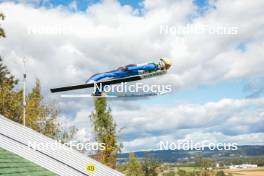 29.09.2024, Hinzenbach, Austria (AUT): Kasperi Valto (FIN) - Summer Grand Prix ski jumping, individual HS90, Hinzenbach (AUT). www.nordicfocus.com. © Volk/NordicFocus. Every downloaded picture is fee-liable